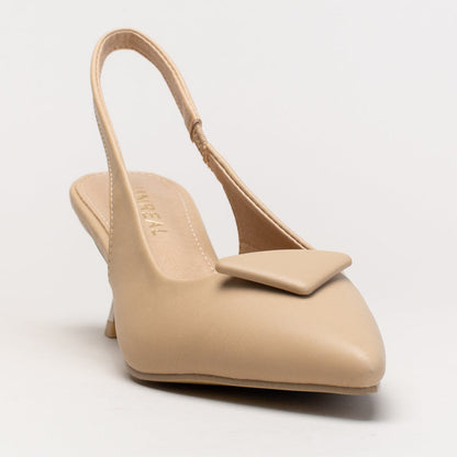 Ladies Kitten Heel Slingback