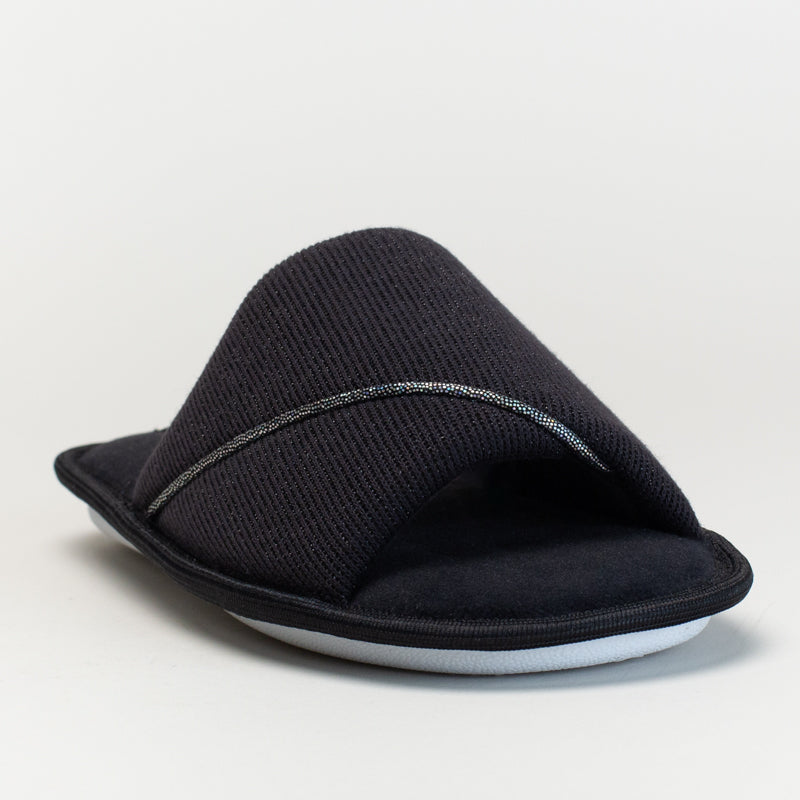 Glitter Fabric Mule Slipper