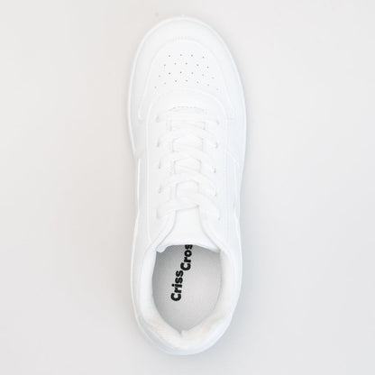 Older boys lace up trainer