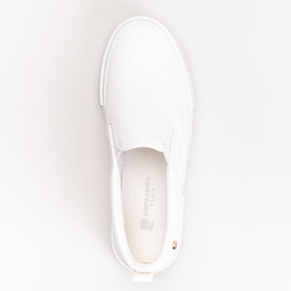 PC Weave Gusset Slip On Sneaker