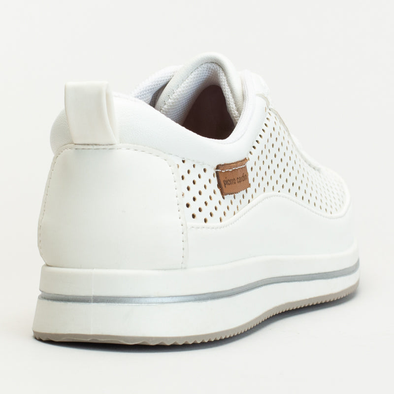 Pc Lace Up Sneaker With Pin Punch Detail _ 166553