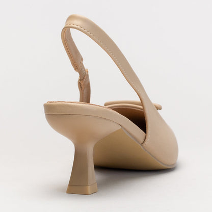 Ladies Kitten Heel Slingback