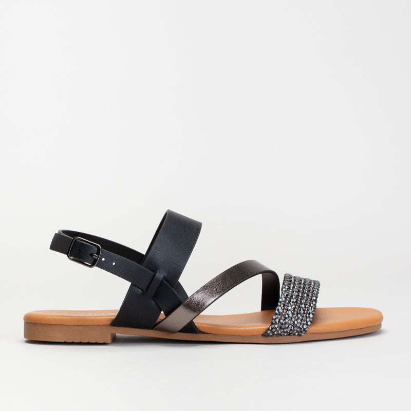 Assymetrical Slingback _ 166252