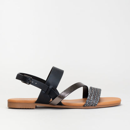 Assymetrical Slingback _ 166252