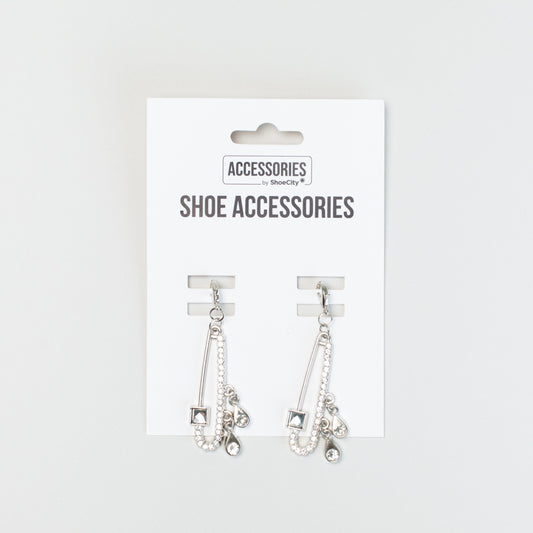 Safety Pin Shoe Charm