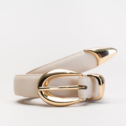 Fashion taupe belt _ 165405