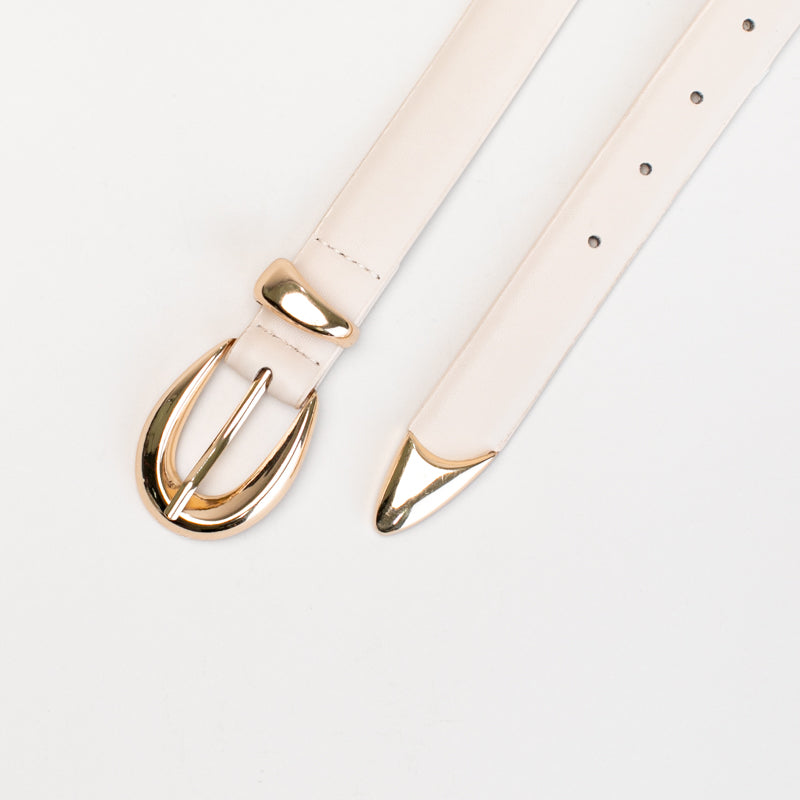 Fashion taupe belt _ 165405
