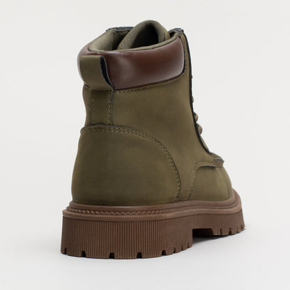 Apron Lace Up Boot _ 159692