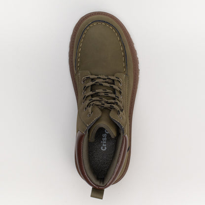 Apron Lace Up Boot _ 159692