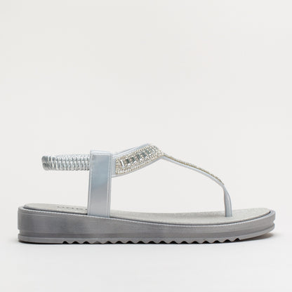 Jewelled Sling Back Sandal _ 161285