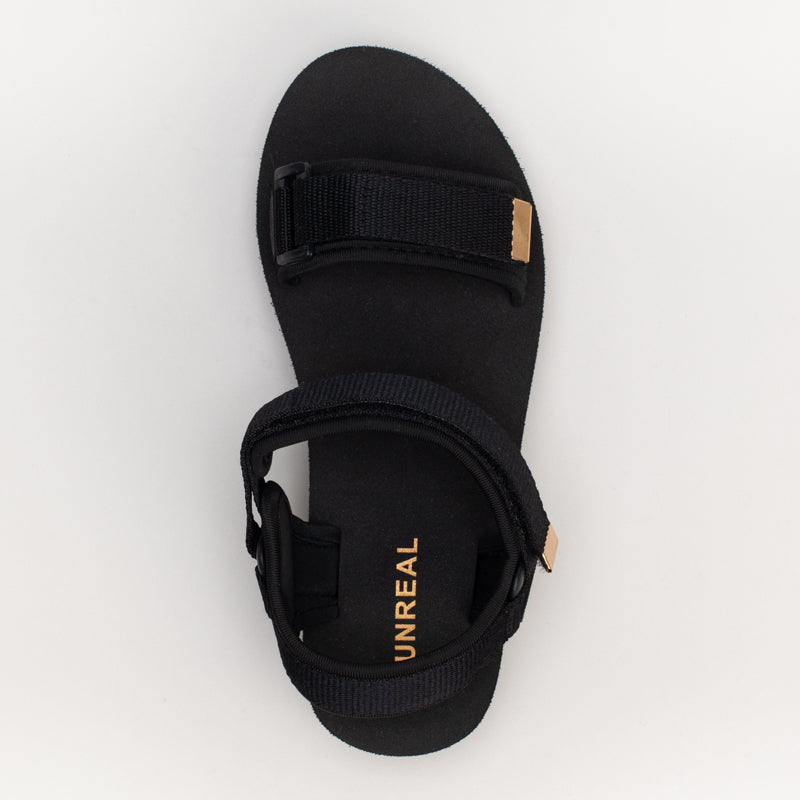 Wedge Sandal with Velcro Strap _ 163236