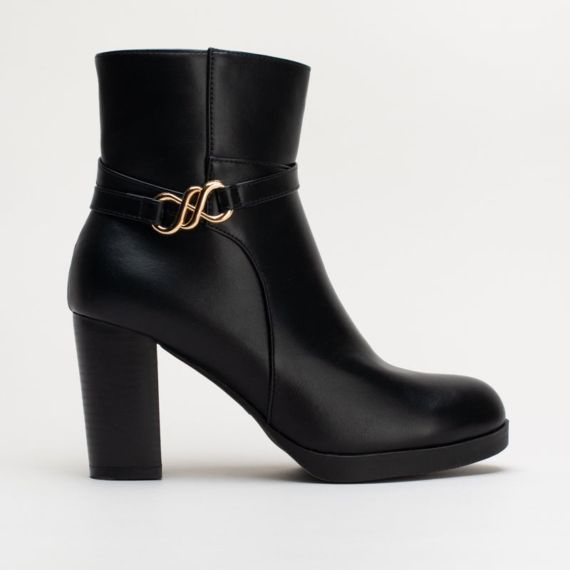 Block Heel Smart Boot _ 160805