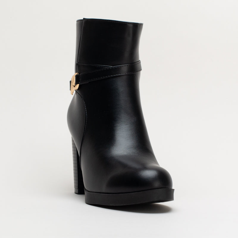 Block Heel Smart Boot _ 160805