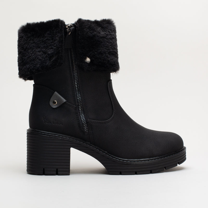 Knit Collar Boot _ 160842