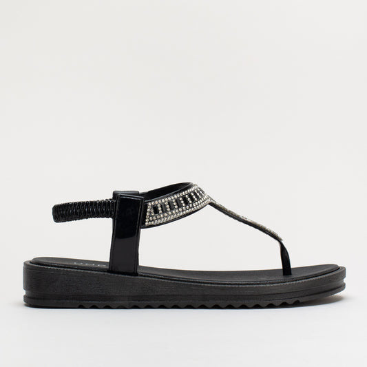 Jewelled Sling Back Sandal _ 161284