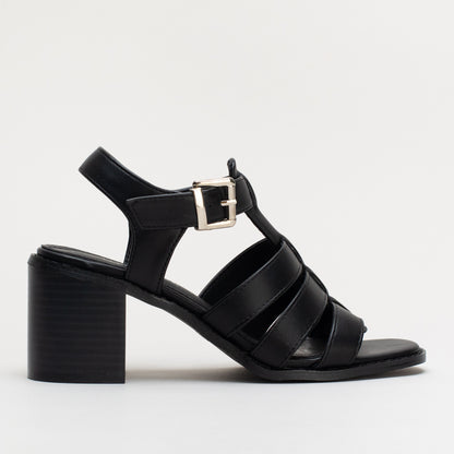 Fisherman Block Heel Sandal _ 160953