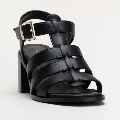 Fisherman Block Heel Sandal _ 160953