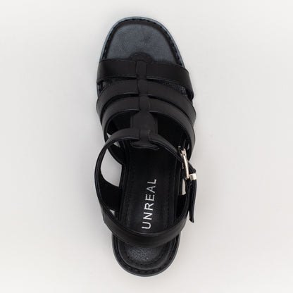 Fisherman Block Heel Sandal _ 160953