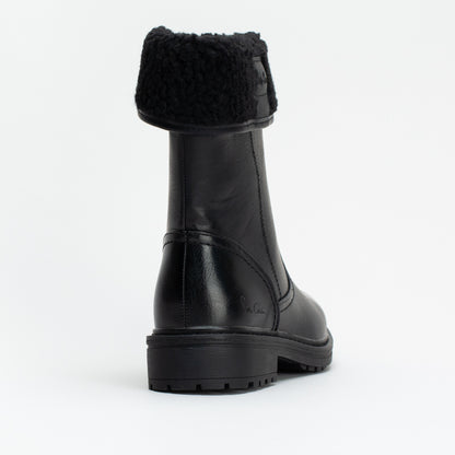 Faux Fur Fold Over Boot _ 167723