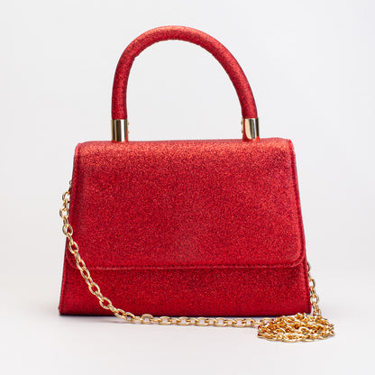 Red glitter bag _ 165391