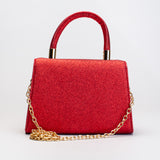 Red glitter bag _ 165391