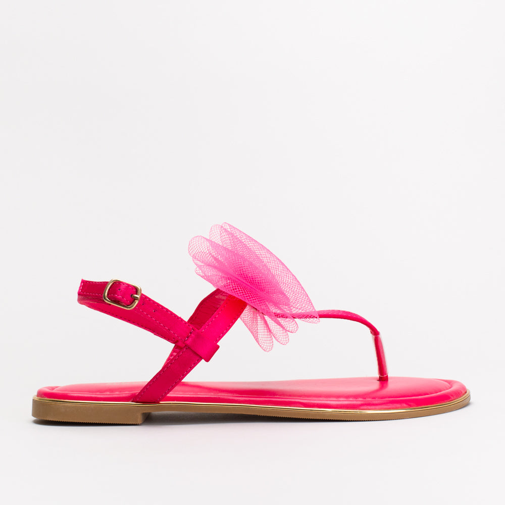 Girls Mesh Thong Sandal _ 155573