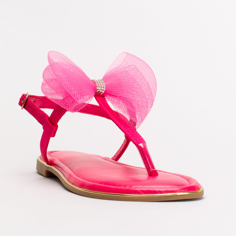 Girls Mesh Thong Sandal _ 155573