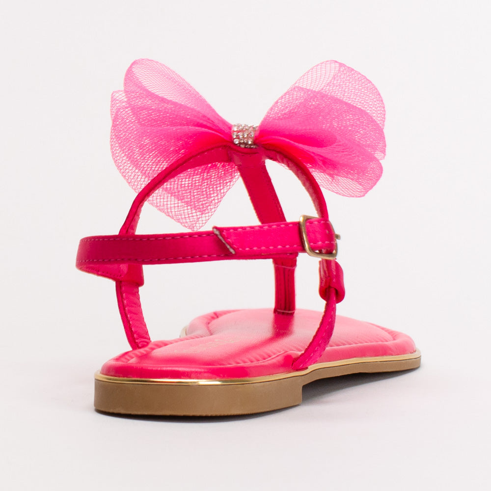 Girls Mesh Thong Sandal _ 155573