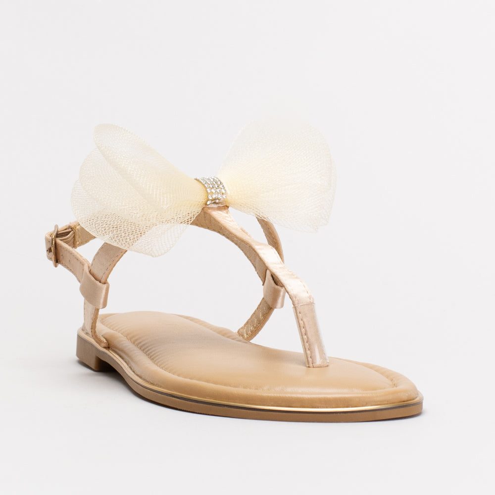 Girls Mesh Thong Sandal _ 155573