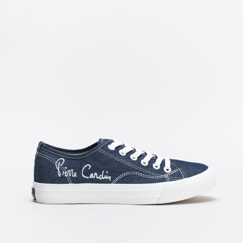 Pierre Cardin Women Denim Plimsoll Sneaker _ 143541