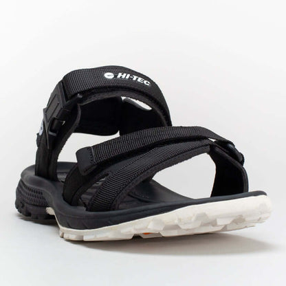 HI-TEC Prairie Sandal featuring adjustable straps, side release buckle, and comfort footbed for women.