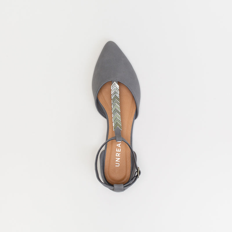 Unreal Women Pointy Ankle Strap 148305 Shoe City