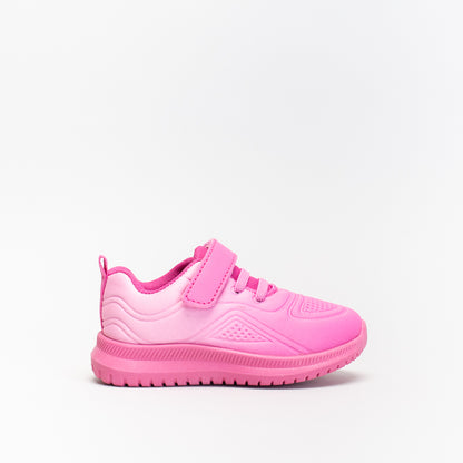 Younger Girls Mono Pink Trainer _ 141189