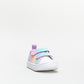 Younger Girls Rainbow Glitter Velcro Sneaker _ 147222