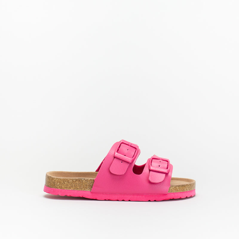 Older Girls Double Buckle Comfort Sandal _ 143024