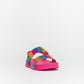 Younger Girls Rainbow Jelly Sandal _ 143043