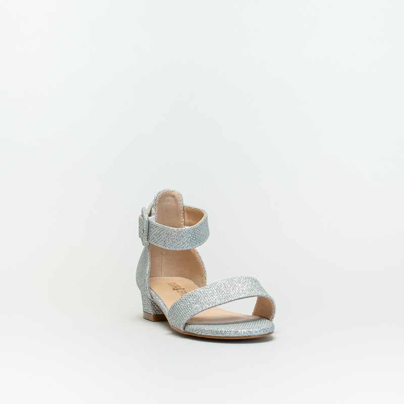 Older Girls Glitter Low Heel Sandal _ 143033