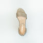 Older Girls Glitter Low Heel Sandal _ 143033
