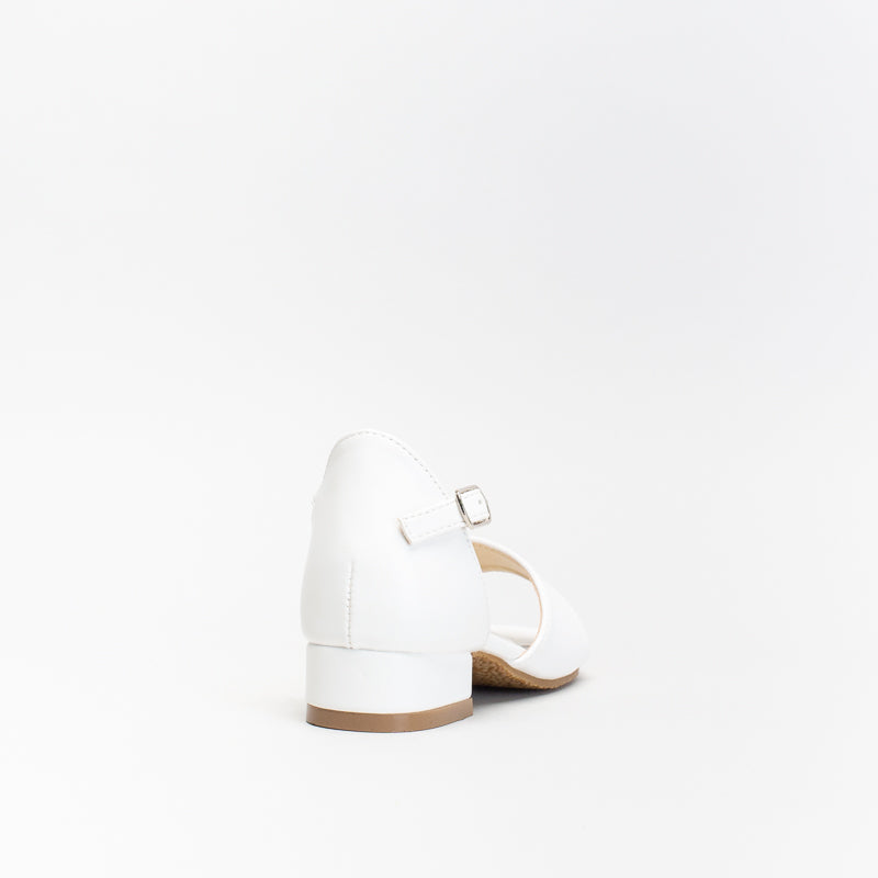 Younger Girls Shiny Block Heel _ 141185