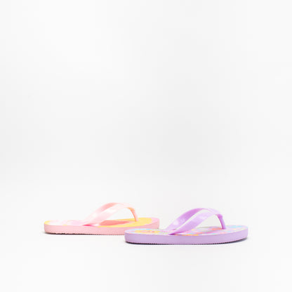 Older Girls Floral Pack Flip Flops _ 142923