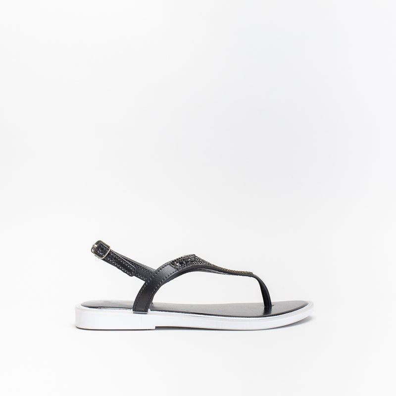 T strap deals jelly sandals