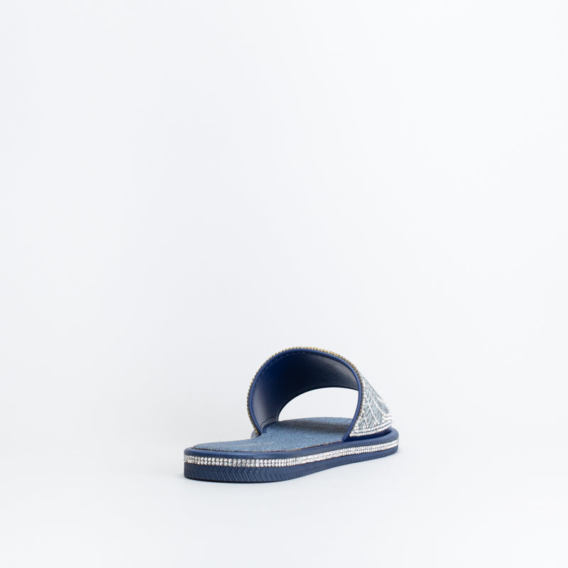 Diamante Slip On Sandal _ 163066