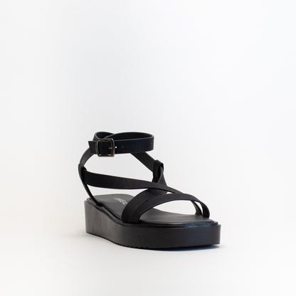 Unreal Women Flatform X-Over Sandal _ 150681