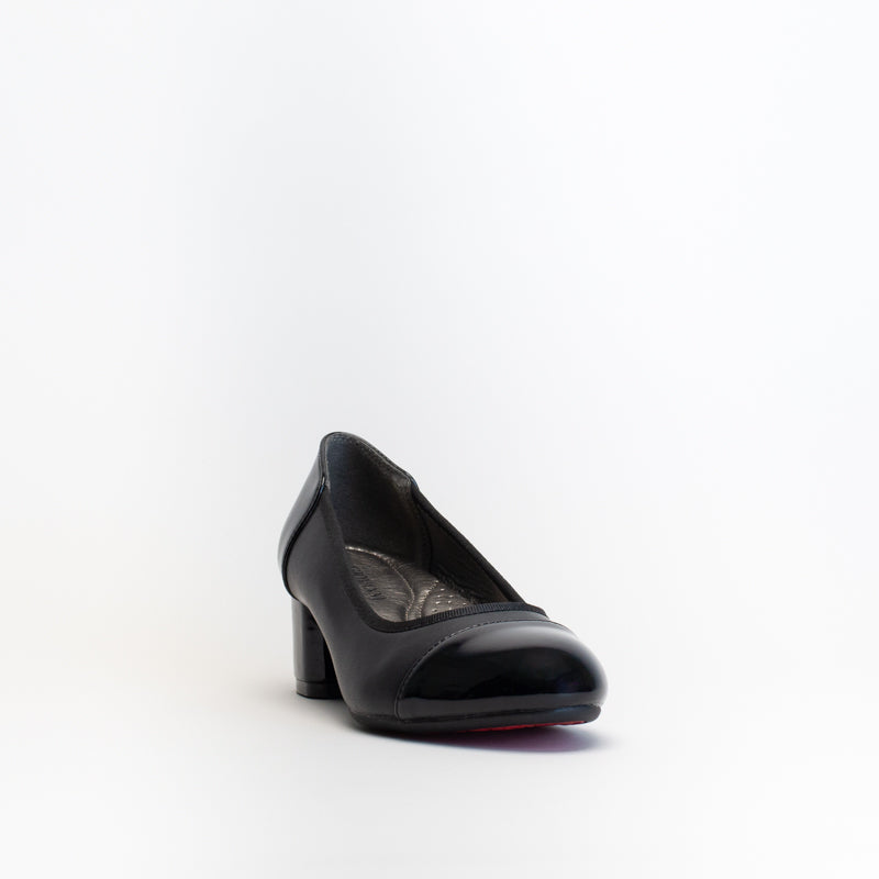 Giovanni Women Comfort Patent Combo Block Heel _ 152057