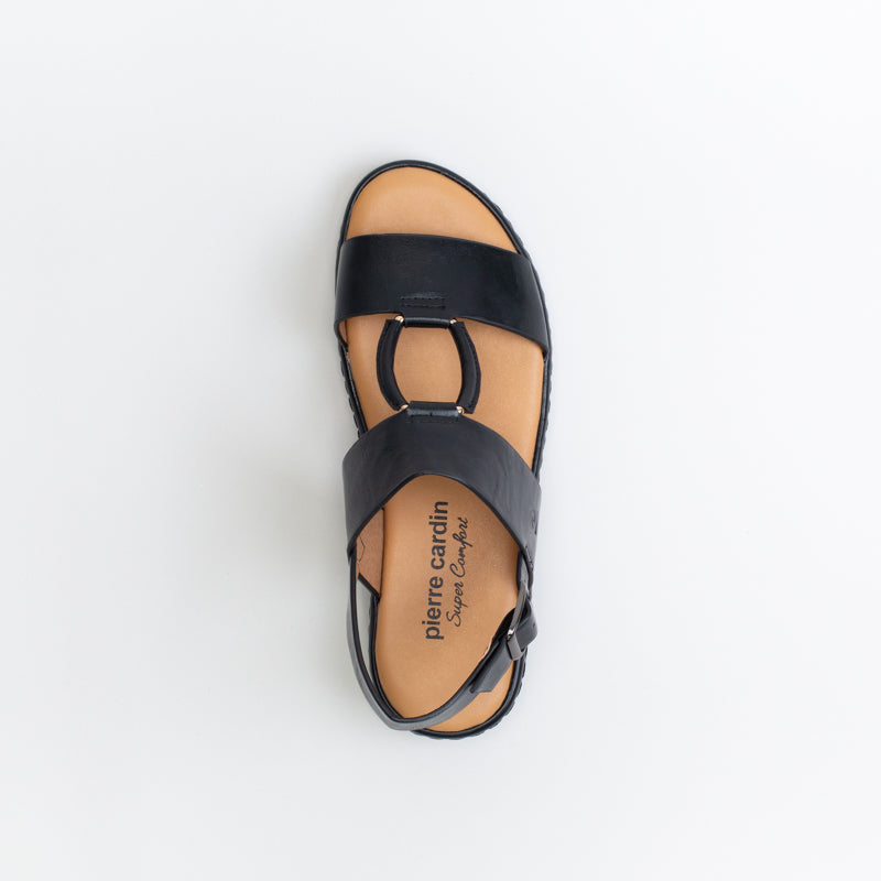 Pierre Cardin Women Metal Trim Sandal _ 152991