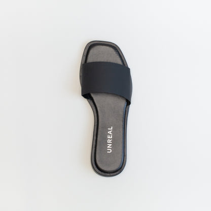 Unreal Women Flatform Band Mule _ 150638