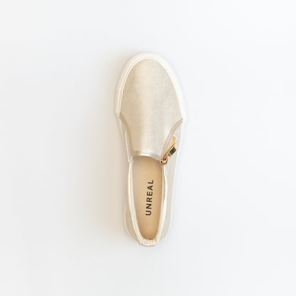 Unreal Women Slip-On Sneaker With Zip _ 150509