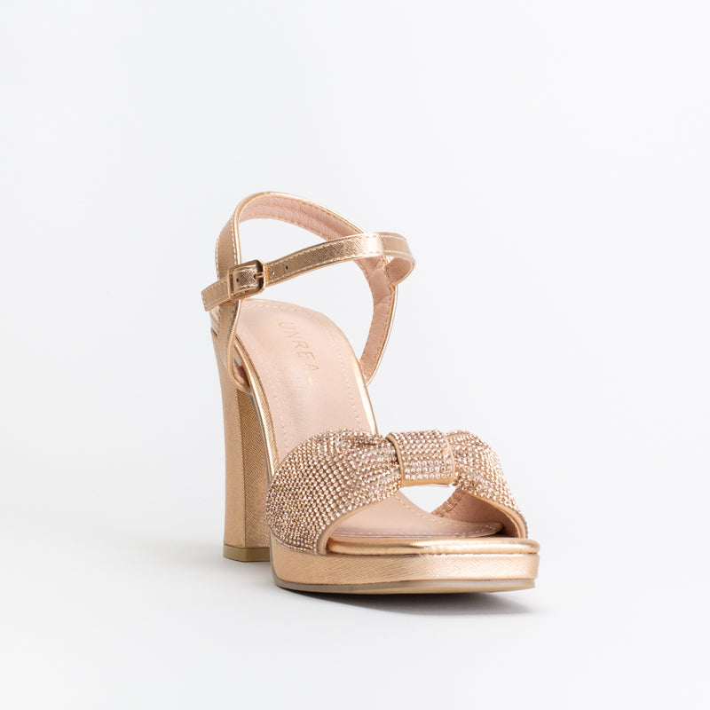 Unreal Women Heeled Platform Diamante Band _ 150757