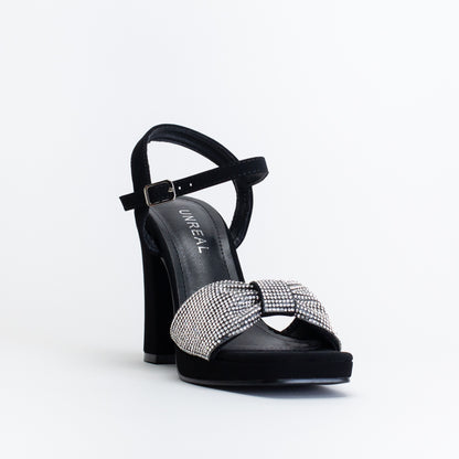 Unreal Women Heeled Platform Diamante Band _ 150757