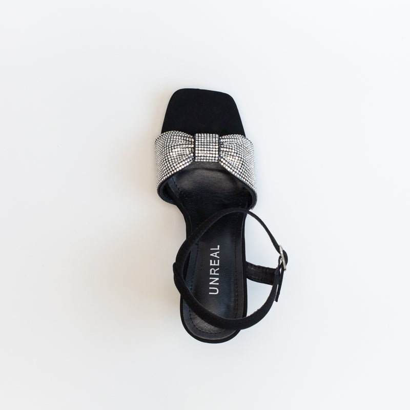 Unreal Women Heeled Platform Diamante Band _ 150757